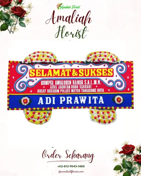 Papan Bunga Ucapan Selamat kawasan industri sidoarjo