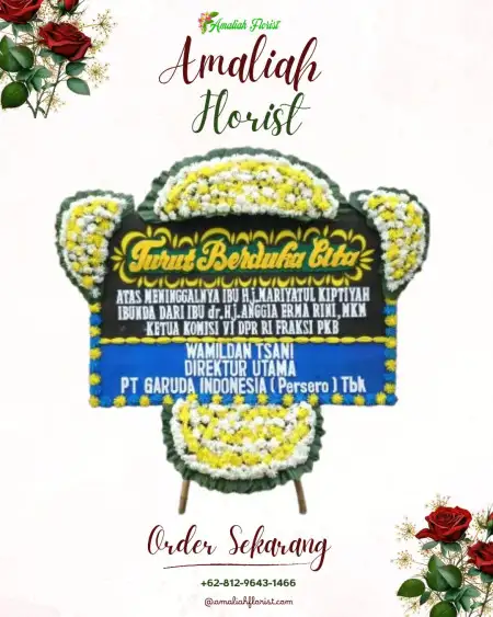 Papan Bunga Duka kawasan industri sidoarjo